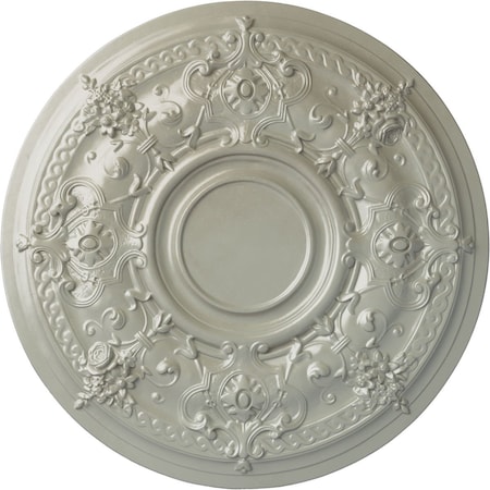 Ekena Millwork Darnay Ceiling Medallion (Fits Canopies up to 7 1/4"), Hand-Painted Flash Copper, 29 1/4"OD x 2"P CM29DAFCS